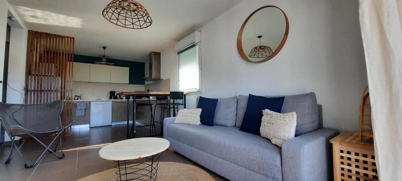 Cosy T3 Gare Terrasse + Parking Lägenhet Sète Exteriör bild